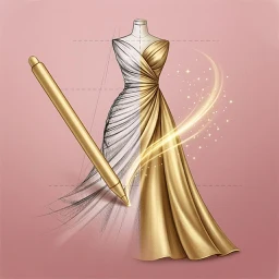 Icono de Fashion Design Clothes: Sketch